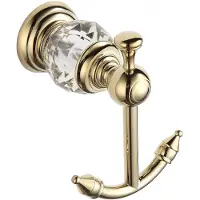 Mexen Estela dubbele handdoekhaak, goud - 7011535-50
