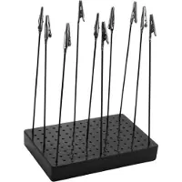 Typecat x 14 gaten schilderijstandaard met 10 metalen krokodillenklemmen