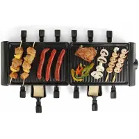 Livoo DOC185 Raclette machine for 12 people - Black