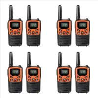 Melitt 2 stuks draagbare walkietalkieradio met 22 kanalen