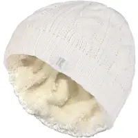 Heat Holder Thermische kabelgebreide wintermuts voor dames - Room