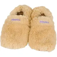 Warmies Slippies Deluxe creme Plush - Maat 36-40