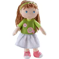 Haba Knuffelpop Hedda Junior 29 Cm Katoen/polyester Groen