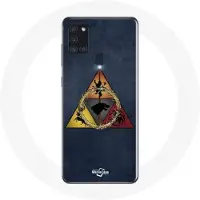 Game Of Thrones Coque - - Samsung Galaxy A21S - Rigide - Driehoek Logo Baratheon - Bescherming