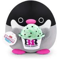Zuru Series 2 Penguin & Baskin-Robbin 8 Inch Plush by ZURU Ultra Soft Plush Collectible Plush with Real Licensed Brands Stuffed Animal Giftabl