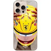 Ferrari Coque - - Iphone 16 Pro Max - Souple - Zwart - Persoonlijke stijl