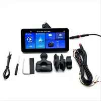 Melitt 6,25 inch draadloze motorfiets voor CarPlay GPS-navigator met touchscreen