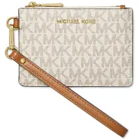 Michael Kors Jet Set Kleine Portemonnee Vanille One Size