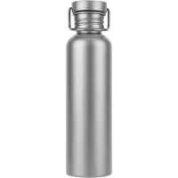 Melitt Titanium Waterfles 750ml - Ultralichte, Lekvrije, Herbruikbare Sportfles voor Fietsen, Wandelen, Kamperen
