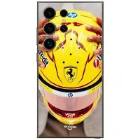 Ferrari Telefoonhoes - - Samsung Galaxy S25 Ultra - Zacht - Siliconen - Hamilton 44