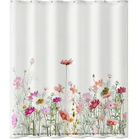 Torribaly Waterverf Eucalyptus Douchegordijn, Polyester Stof Waterdichte Gordijnen Sets Machine Wasbaar Decor Bad