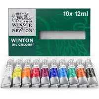 Winsor & Newton Winton Oil Colour 10x12ml Beginners set