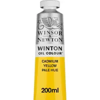 Winsor & Newton Winton Oil Colours 200ml Cadmium Yellow Pale Hue