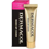 Dermacol - Mini Full Coverage Foundation 13g Vloeibare make-up Matte Foundation met SPF 30 Waterdichte foundation voor vette huid Acne en wallen onde