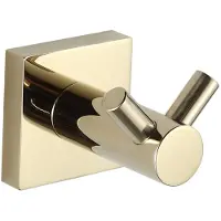 Mexen dubbele handdoekhaak, goud - 7081835-50