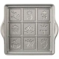 Nordic Ware English Shortbread bakvorm 27 x 23,5 cm aluminium