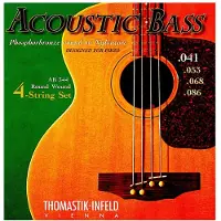 Thomastik -Infeld AB344 basgitaarsnaren: Acousticore 34-inch schaal 4-snarenset GDAE