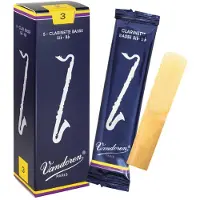 Vandoren Traditional Bass Clarinet Reeds 3 (5 Pack)
