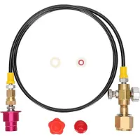 Torribaly CO2-adapter met snelkoppeling voor frisdrankautomaten, geschikt voor Terra DUO Art Aqua S.