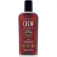 American Crew Tea Tree 3-in-1 Shampoo, Conditioner En Douchegel 100 ml