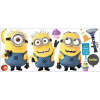 Minions RMK2080SCS Muursticker Despicable Me 2