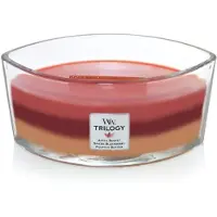 Woodwick Ellipse Geurkaars Autumn Harvest Trilogy 16oz | Brandtijd tot 50 uur