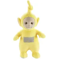 Teletubbies pluche Laa-Laa pratende knuffel speelgoed geel.