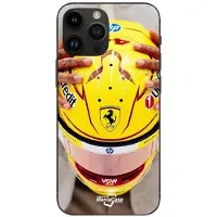 Ferrari Telefoonhoes - - Iphone 14 Pro Max - Flexibel - Siliconen - Hamilton 44