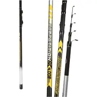 Okuma Competition Bolognese Rod Zwart 5.00 m