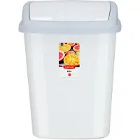 Curver Dominik - Prullenbak - 25L - Grijs - Luxe Graniet