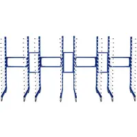 Monster Combi Spuitdroogrek Trolley x 4 & 3 Connectors