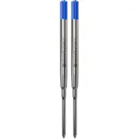 Monteverde Superbroad balpenvulling geschikt voor Parker balpennen Soft Roll Blauw 2 per verpakking (P152BU)
