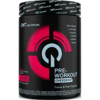 QNT Metapure Preworkout Overdrive Wild Cherry Lime 390 g Poeder