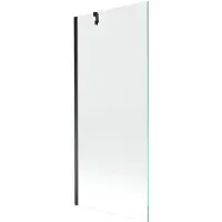 Mexen Next douchewand 1-delig 80 x 150 , transparant, zwart - 895-080-000-00-00-70