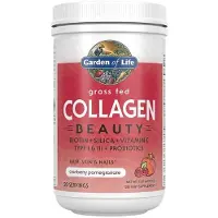 Garden of life - Collageen Schoonheid Gevoed door Grasklaver, Cranberry en Granaatappel - 270g