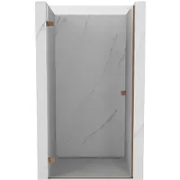 Mexen Lunar-B draaideur voor douche links 65 , transparant, roze goud - 832-065-000-60-00-L