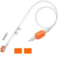 Jojomino Aquarium stofzuiger grindreiniger, handmatige waterververser sifon, aquarium voor verversen en zandwassen