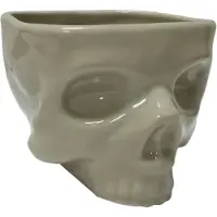 Typecat Retro Tafeldecoratie Porselein Gotische Schedel Pastakom Halloween Servies Bar Eten Noedelsalade Snoep Keramiek S