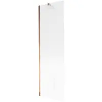 Mexen Next badwand 1-delig 60 x 150 , streepjes, roze goud - 895-060-000-00-09-60