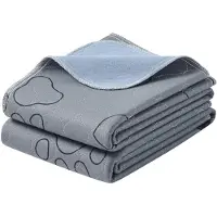 Feandrea Wasbare puppypads 61 x 46 cm set van 2, Grijs / L (122 x 91 cm)