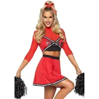 Leg avenue 3 PC Varsity Babe inclusief cr - MED/LGE / ROOD
