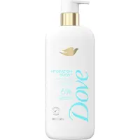 Dove Body Wash Hydration Boost Doordrenkt actief de droge huid 6% hydratatieserum met hyaluronzuur 18,5 oz