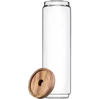 Kadax 3x Glazen bak met deksel 1550ml <30><1