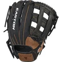 Easton Prime Slowpitch Softbalhandschoen, 13", LHT, Diep Pocket Ontwerp, H Web, PSP13, Multicolor, Medium