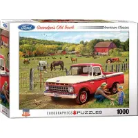 Eurographics De oude vrachtwagen van opa (1965 Ford F-100) door Greg Giordano