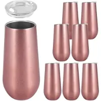 SEM 8-packs stemloze champagneglazen wijnglas