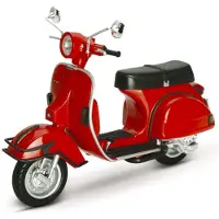 Newray 42123A "Vespa 1978 P200E" Model Scooter (Diverse Kleuren)