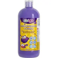 Strigo Plakkaatverf Fles Paars 500 ml - Hoge kwaliteit