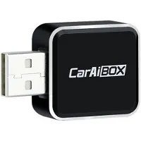 Tlily 2in1 Draadloze CarPlay-Adapter Draadloze Android Auto Dongle Box voor Autoradio met Bekabelde CarPlay/Bekabelde Android Auto