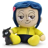 Kidrobot Coraline en de kat Phunny Plush